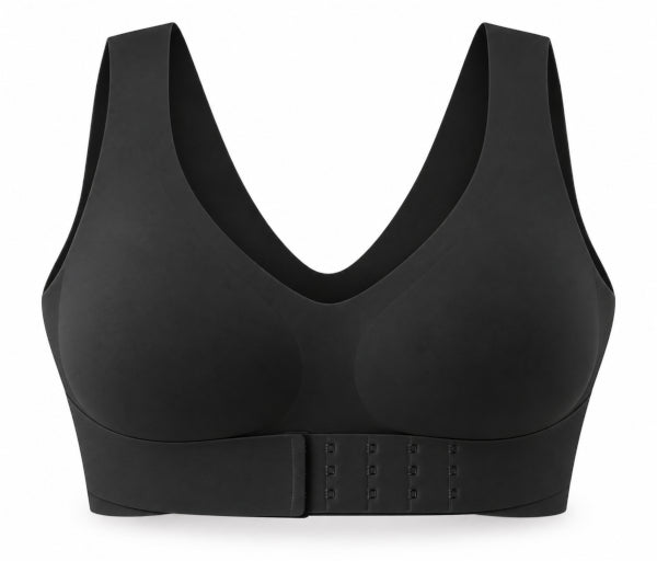 BodyBloom stödjande X-Back BH i svart
